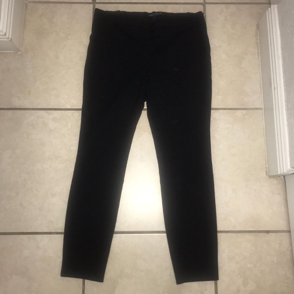 Zara Basic Black Dress Slack Pants size L